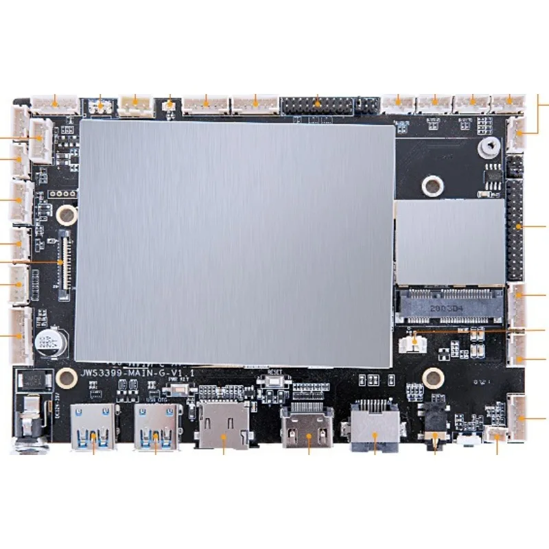 أجزاء للكمبيوتر الصناعي rk3399-g الذي يعمل بنظام Android Linux/ubuntu #1