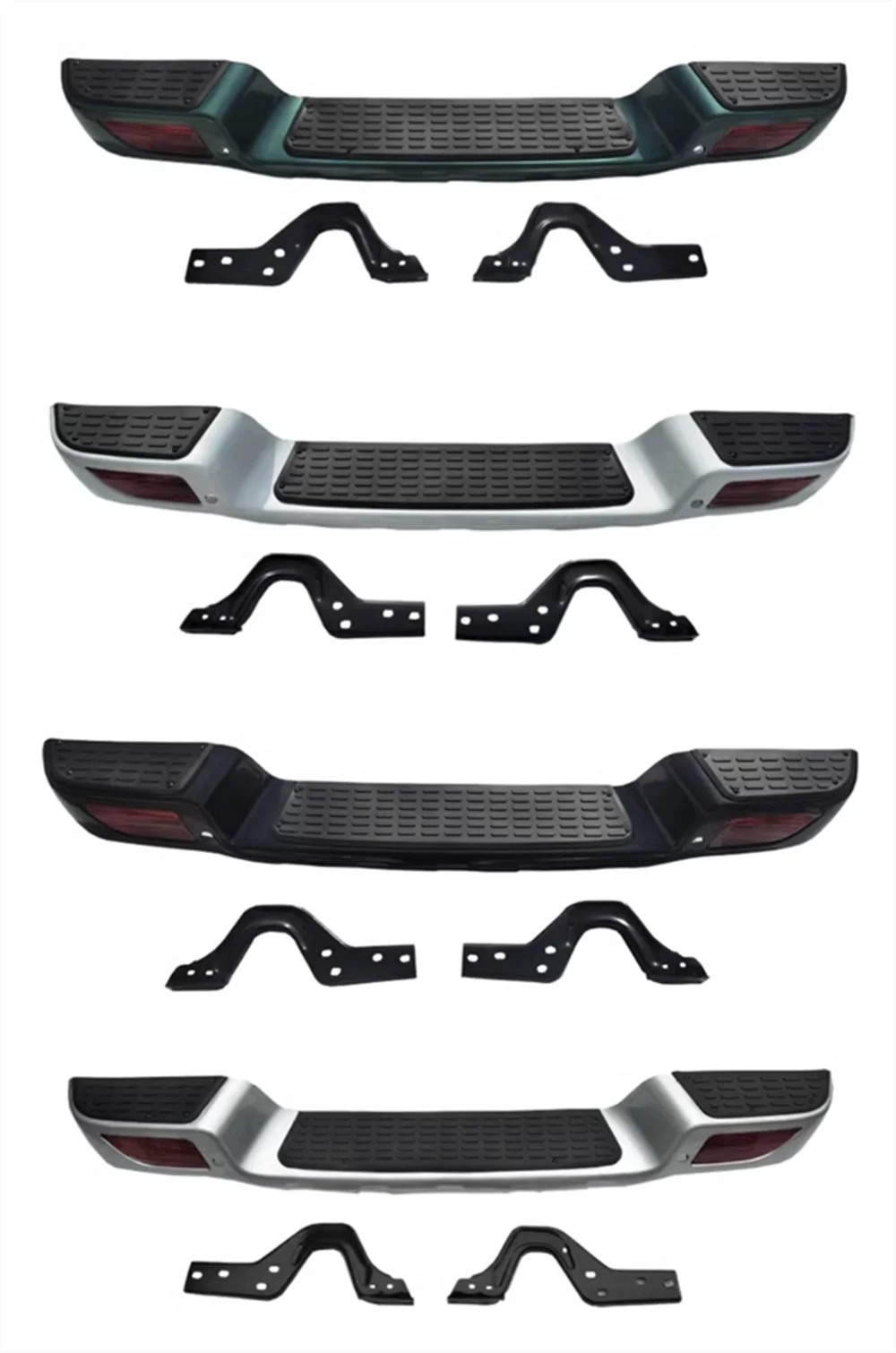 Car Surround Body Kit For GWM Great Wall wingle 5 European version pickup truck rear bumper assembly bumper auto parts