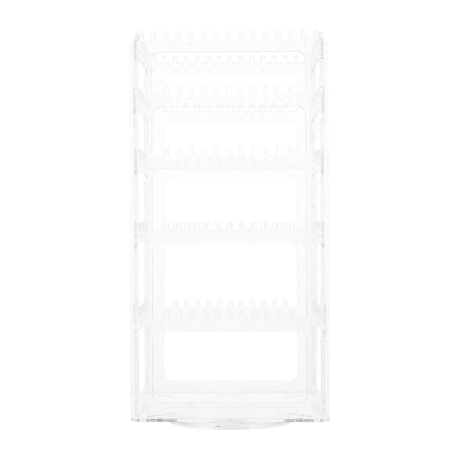 Desktop Jewelry Organizer Rotating Earring Display Stand Easy Access Quick Find Jewelry Display Rack Earring Holder