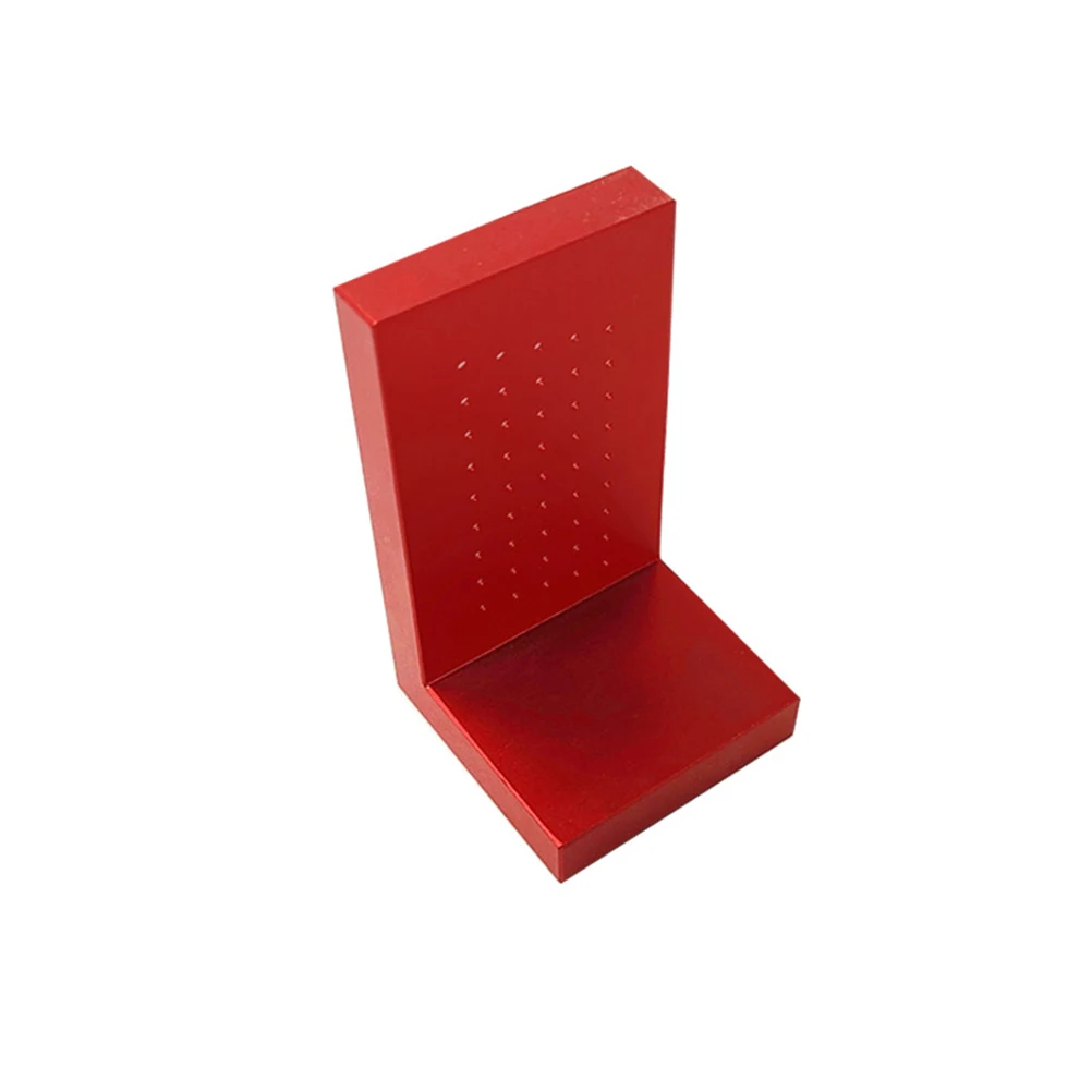 

Square Tool Aluminum Alloy T-Standard Mini Scriber Ruler Woodworking Metal Hole -Shaped