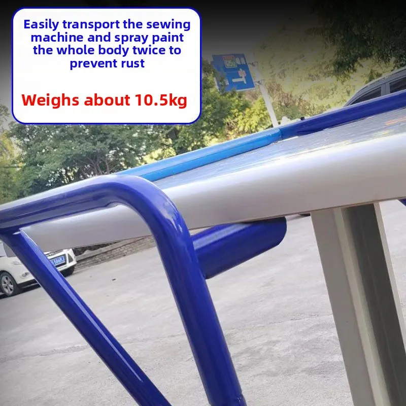 Sewing machine portable trolley, special handling for sewing equipment