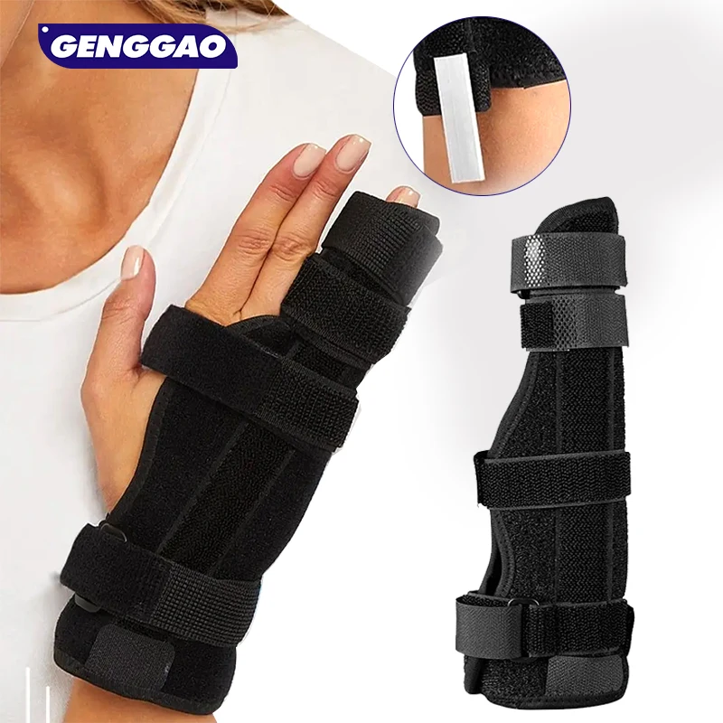 1PCS Boxer Splint – Must Use for Pinky Finger Splint, Boxer’s Fracture, Ulnar Gutter Wrist Brace, Metacarpal finger splint