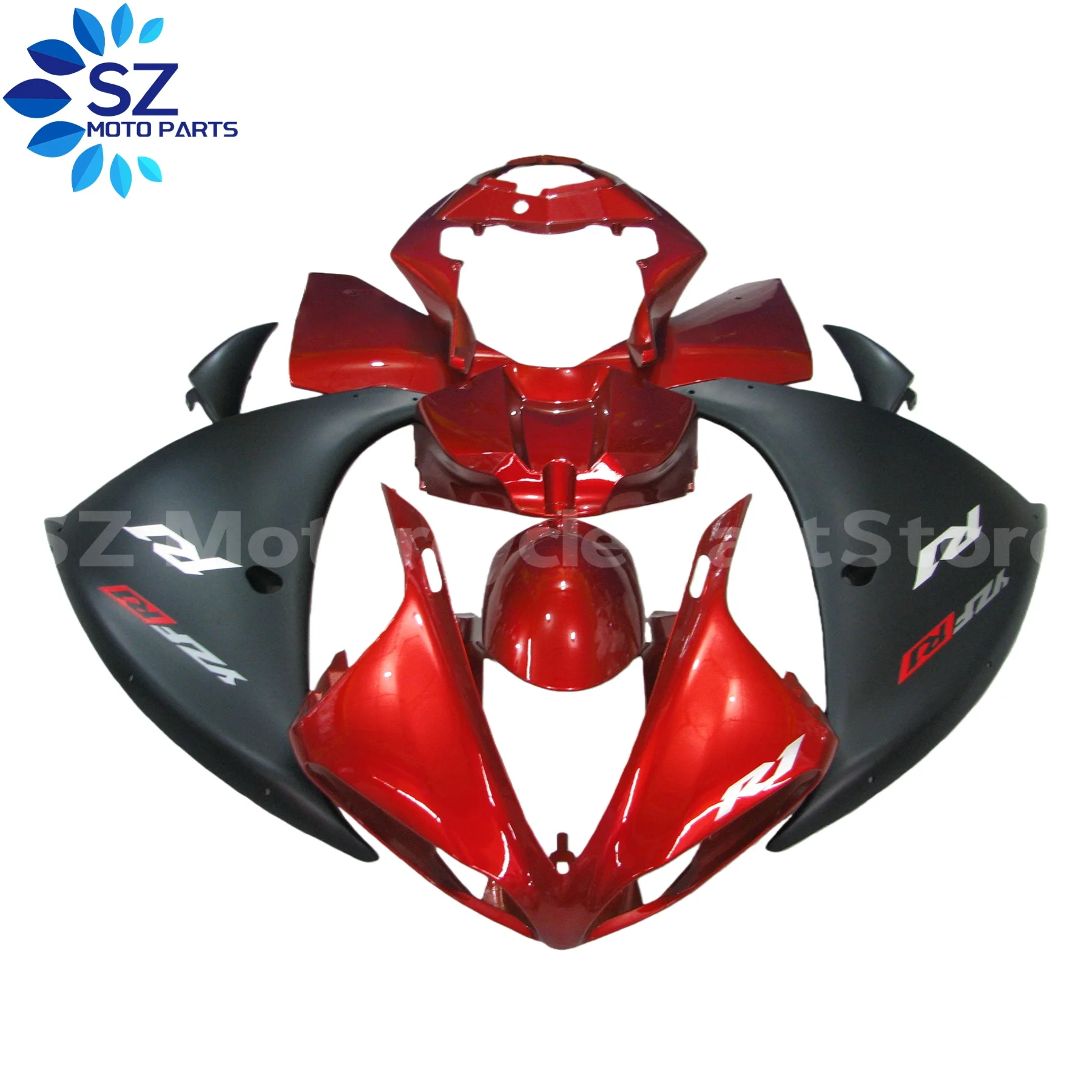 

Fit For YAMAHA YZF R1 09 10 11 12 13 14 Fairing Body Kit YZF-R1 2009-2014 Motorcycle ABS Fairings Bodywork Panel Set