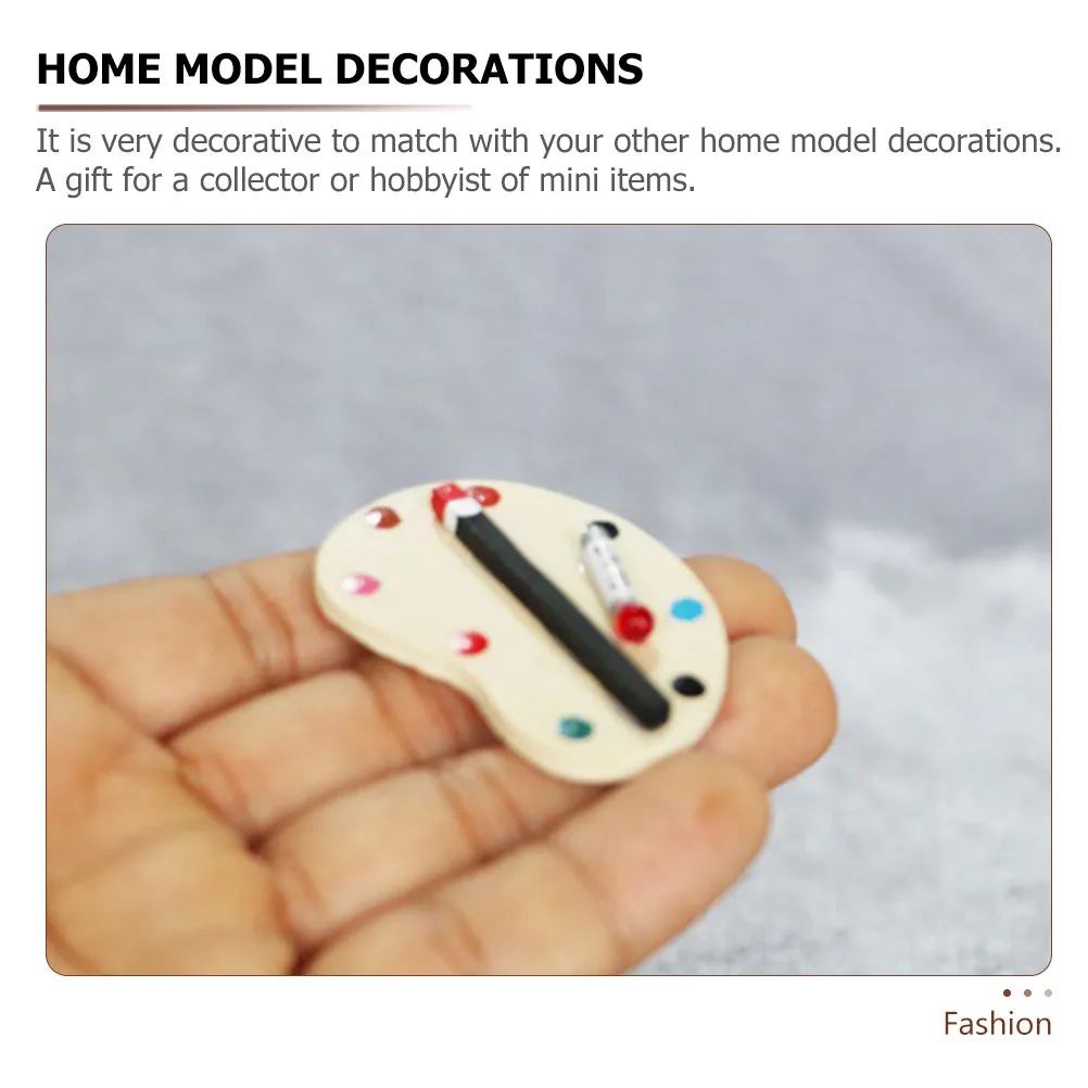 

Набор для росписи деревянных домиков: миниатюрные аксессуары для ландшафтного дизайна, декоративные элементы, художественные украшения, имитация мини-домиков