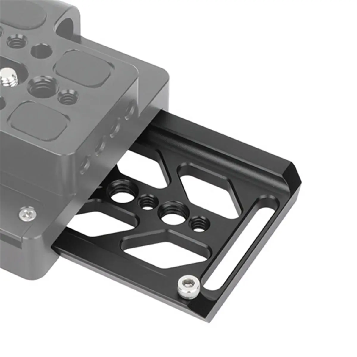 

Camera Dovetail Plate with 20cm Long Bottom Dovetail Plate, Safety Pin, Stopper Screw for Camera Tripod Mounting Plat