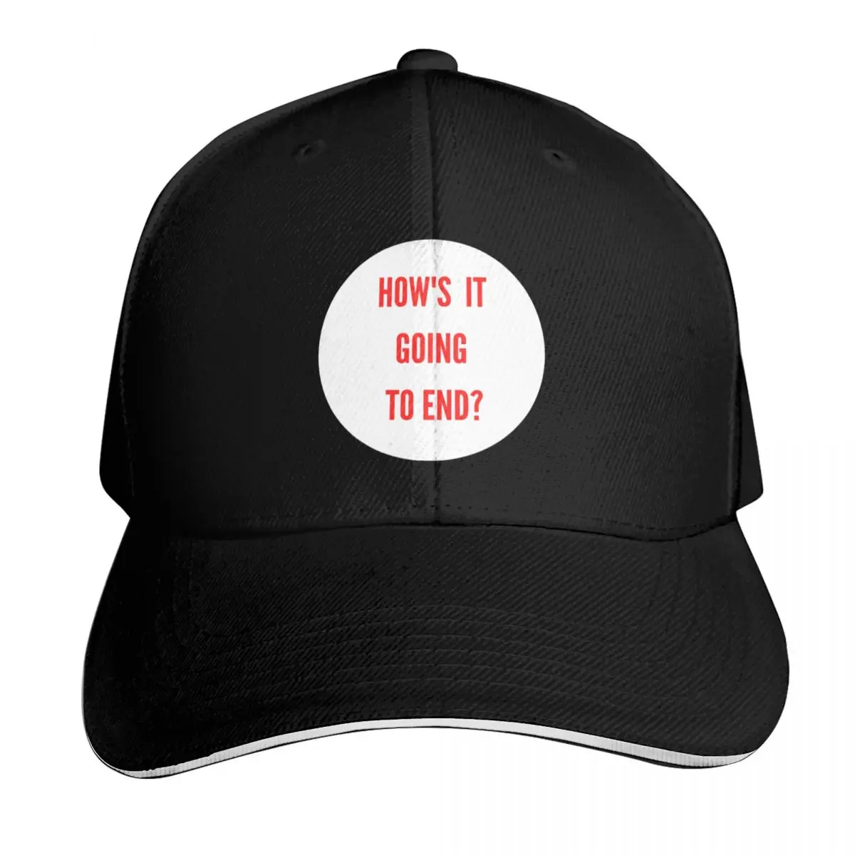 

How's It Going to End Baseball Cap Rugby Luxury Brand party Hat Uv Protection Solar Hat Women's Beach Outlet 2026 Men's