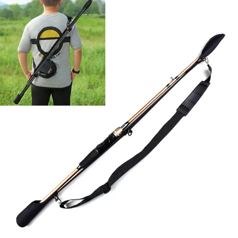 Fishing Rod Socks Fishing Pole Sleeves Belt Rod Protector Adjustable Rod Cover Protector for Fishing Tube-Case