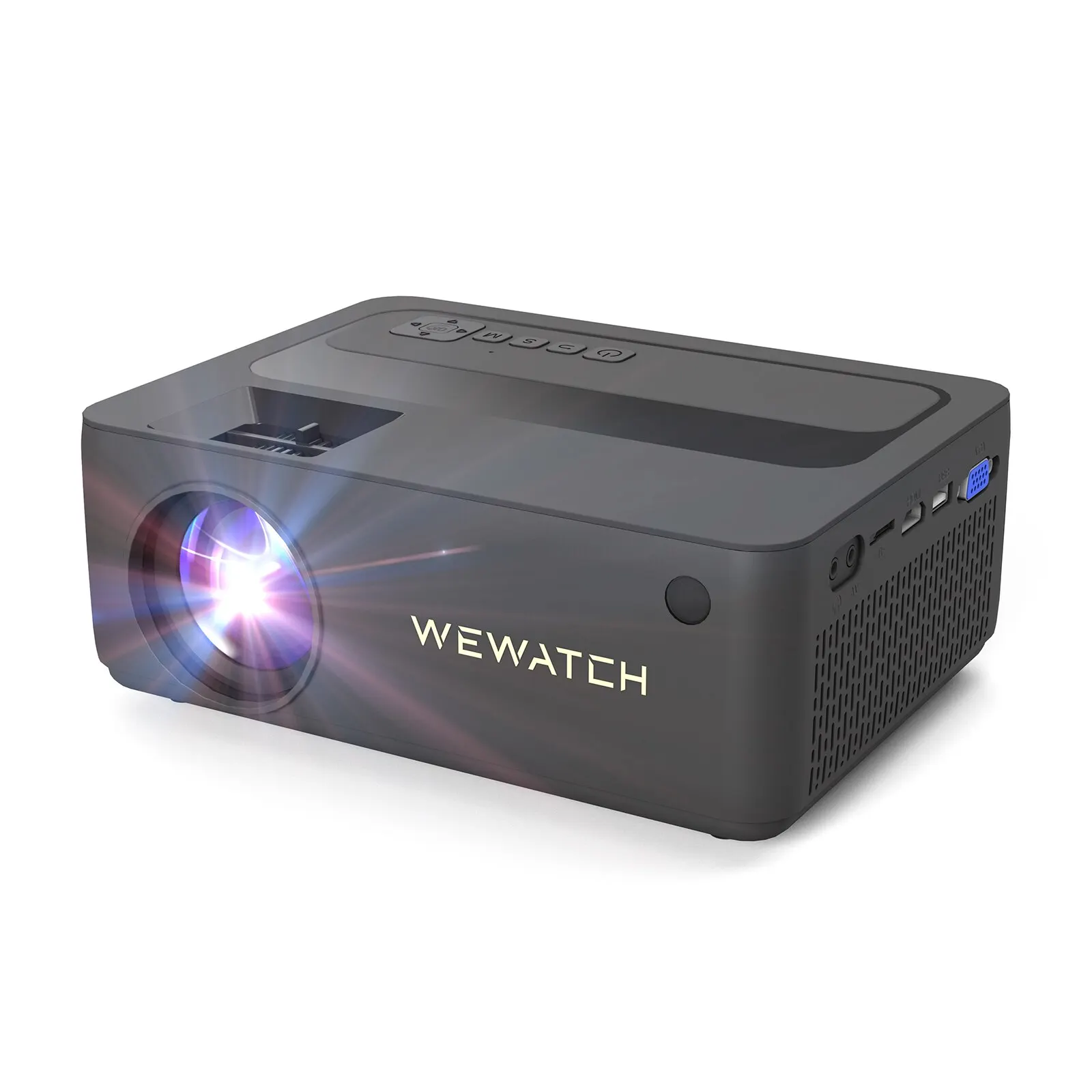 WEWATCH V10 Pro Natif 1080P WiFi Projecteur Portable Mini LED Full HD Vidéo Cinéma Projecteurs Mise À Jour 150LM Home Cinéma