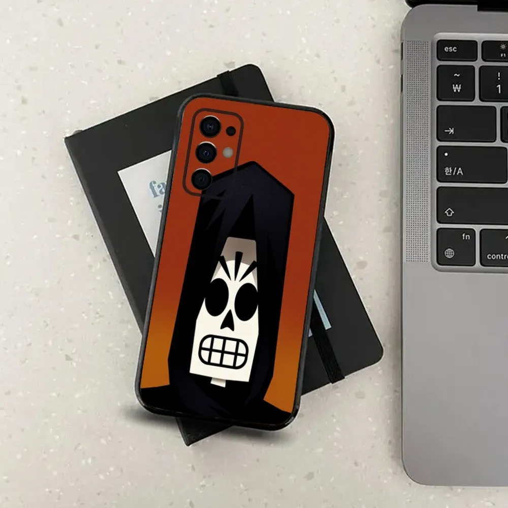 G-Grim Fandango Game Phone Case For Samsung Galaxy A13,A21s,A22,A31,A32,A52,A53,A71,A80,A91 Soft Black Cover