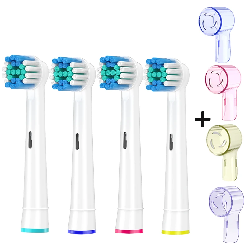 

4Pack Replacement Brush Heads For Oral B Electric Toothbrush Advance Power Vitality Precision Clean Pro Health Triumph 3D
