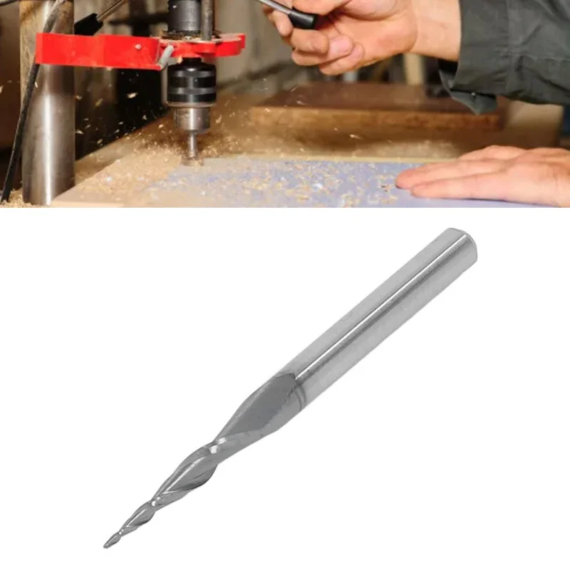 

Ball Nose Cutter CNC Spiral Tapered Tungsten Steel Extended End Mill Carbide Relief
