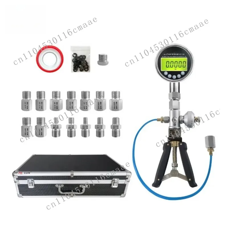 103SC + ALKC400HA1 Marine Pressure Calibrator Manual Pump - 0.91~2 bar range, 0.1% FS accuracy, 1.2 times overload capacity