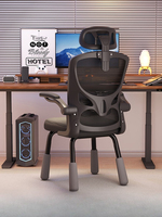 Ergonomic Office Chair - Comfortable High Back Gaming Chair for Home & Study, Supportive Computer Desk Seat