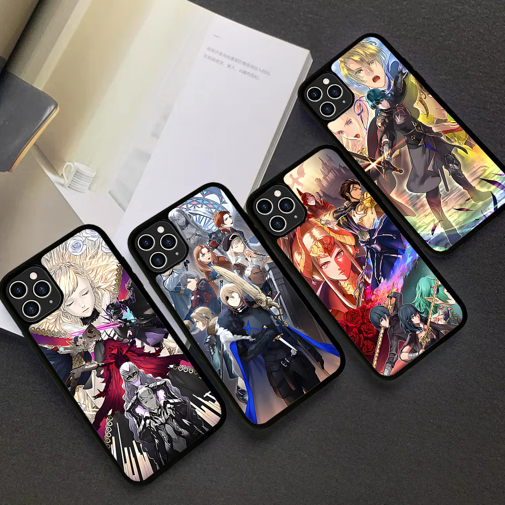 Fire Emblem Phone Case Silicone PC+TPU For For IPhone 11 12 13 14 15 16 Plus Pro Max Cover