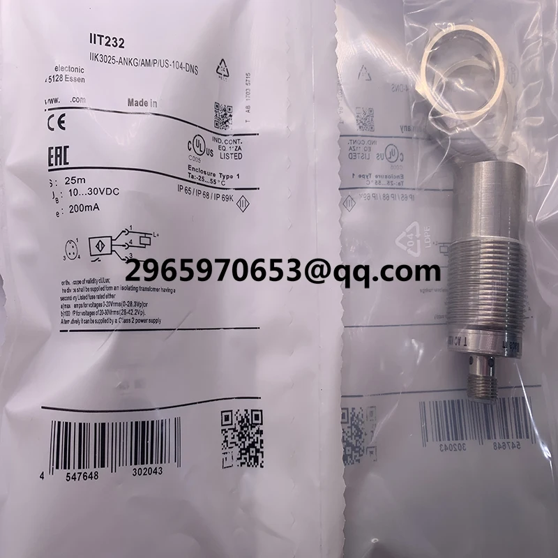 All-metal sensor for proximity switch IIT232 IIT231 IIT228 In stock