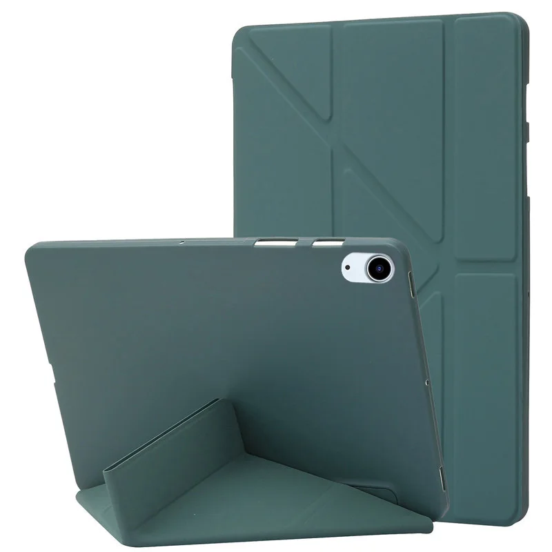 Multi-folding Cover for iPad A16 11th 2025 Case A3355 A3356 Silicone Back Stand for iPad10th Generation 10.9 2022 Tablet Case