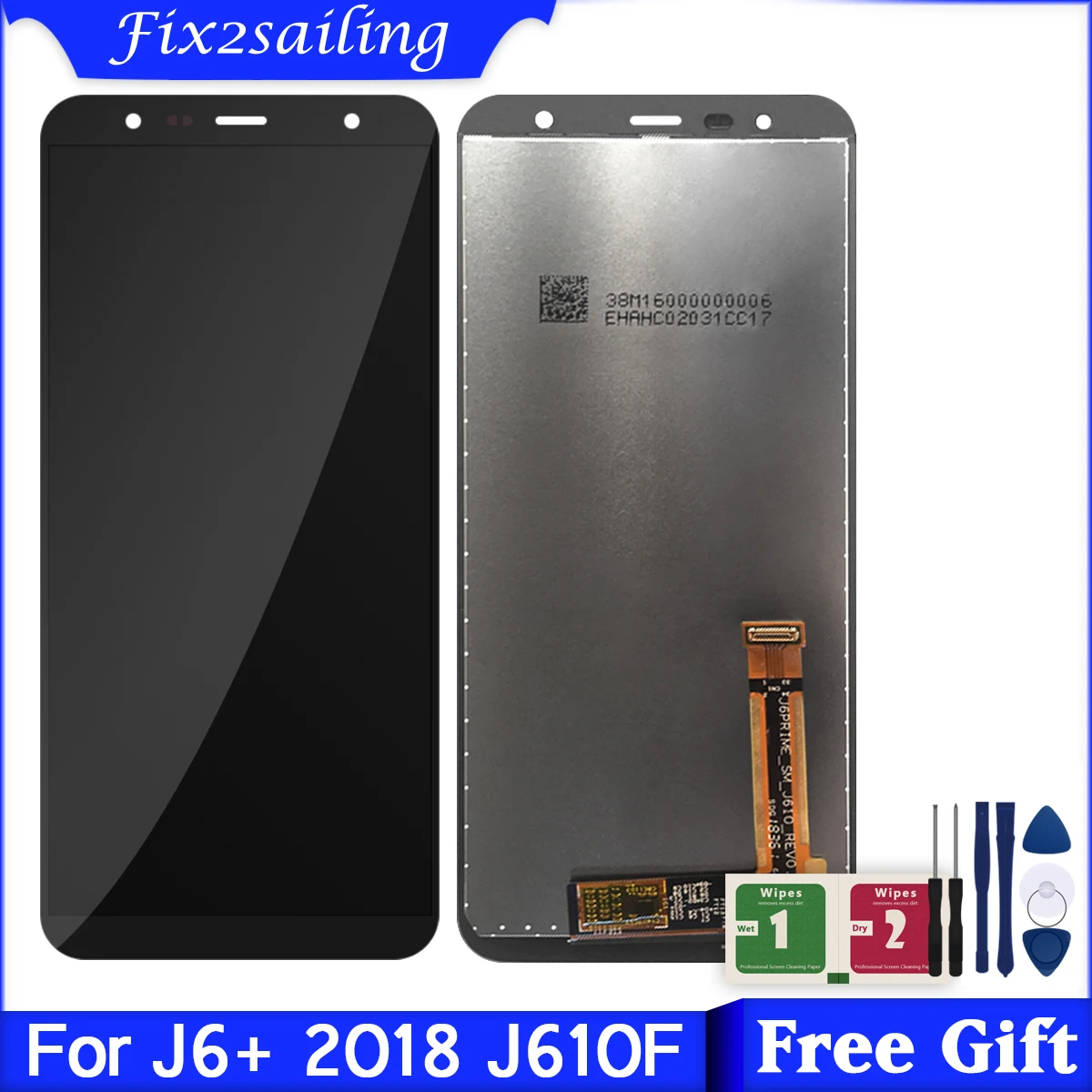 استبدال شاشة LCD بحجم 6.0 بوصة لجهاز Samsung Galaxy J6+ – تقييم شامل ودليل عملي