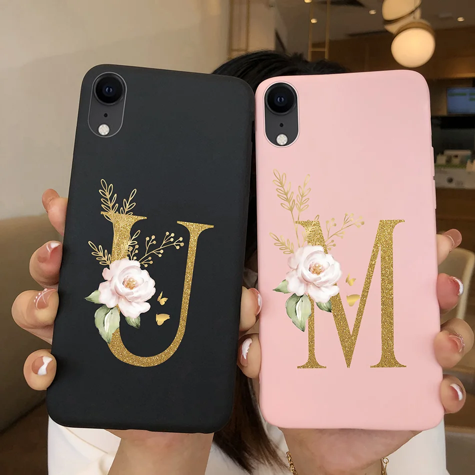 For iPhone X XR XS Max Case iPhoneX Cute TPU Silicone Pretty Fashion Letters Black Cat Phone Case For iPhone X Xr Xs Back Cover