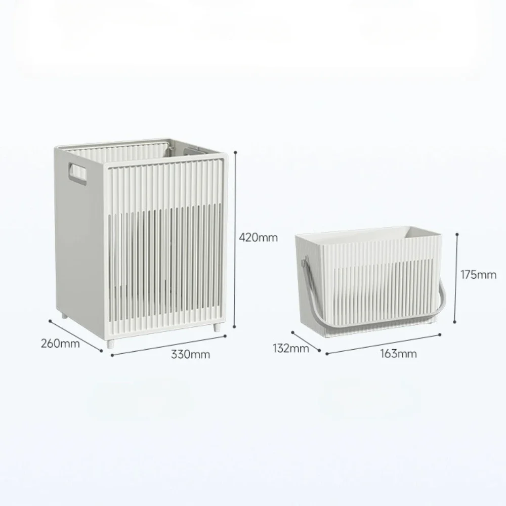 Laundry Basket Wall Mount Foldable Dirty Clothes Basket Household Bathroom Storage Basket Dirty Clothes Storage Clothes Basket