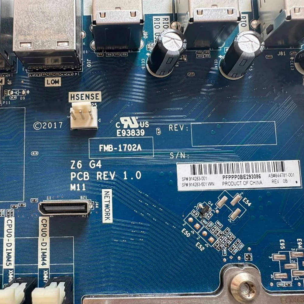 

Workstation motherboard Z6 G4