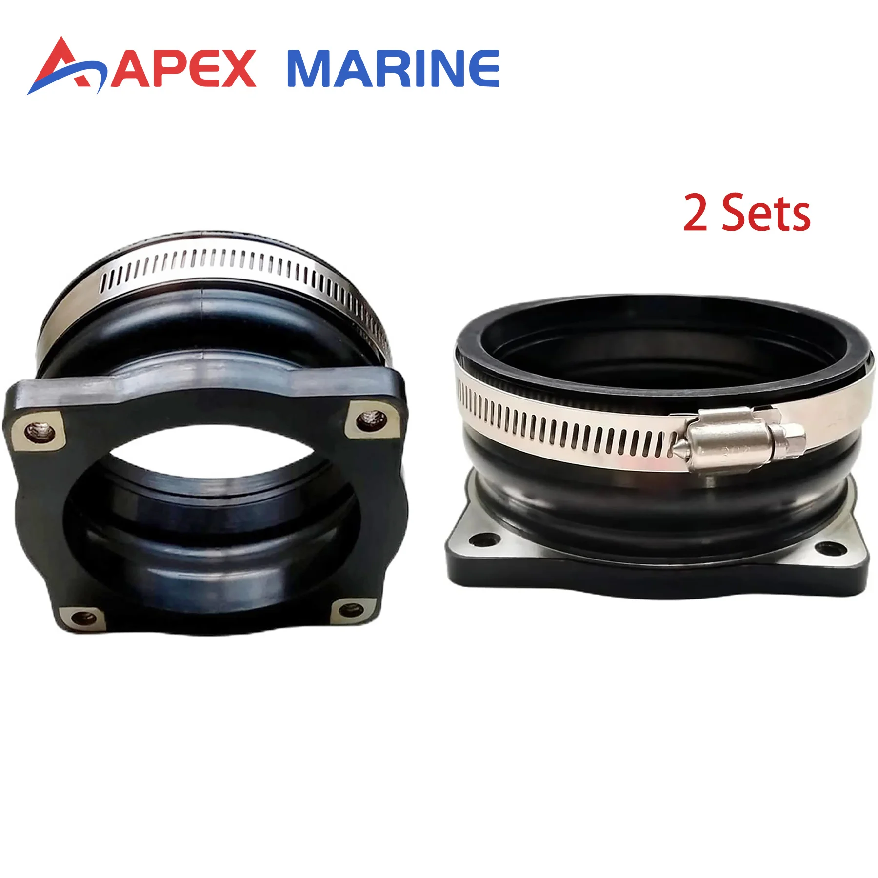 2-ensembles-d'isolateurs-d'admission-d'air-avec-pince-815504256-pour-mercury-marine-verado-4-temps-200-a-300-hp-hors-bord-8m0113513-87928815t