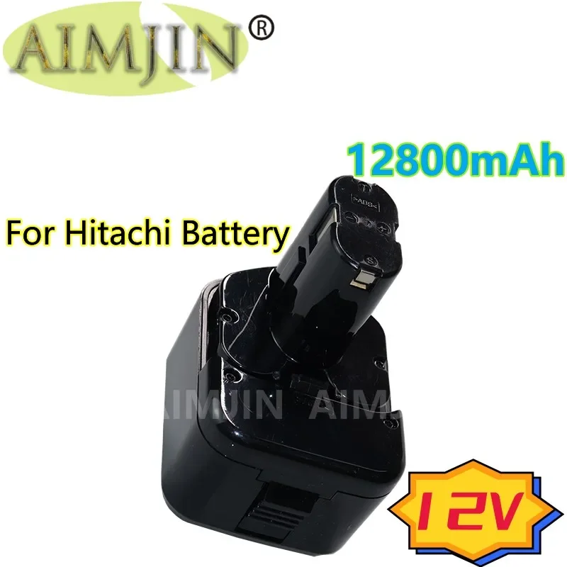 for Hatachi battery 12V 12.8Ah rechargeable Battery for Hitachi EB1214S 12V EB1220BL EB1212S WR12DMR CD4D DH15DV Replace battery