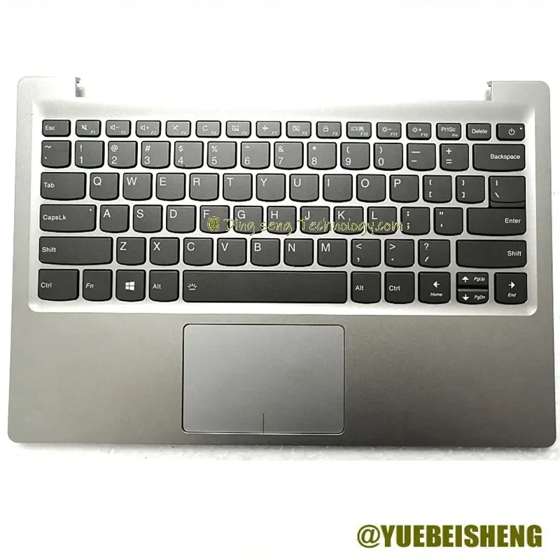 New For Lenovo ideapad 7000-13 320S-13 320S-13IKB Palmrest US Keyboard Upper Case Cover Touchpad Silver