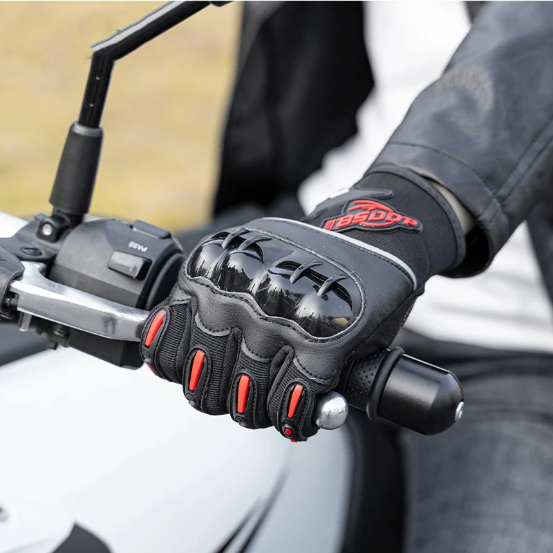 

Men's Motorcycle Anti-Skid and Anti-Fall Gloves M L Xl Xxl Comfortable Breathable Cycling Gloves Motorcycle Street Riding Gear