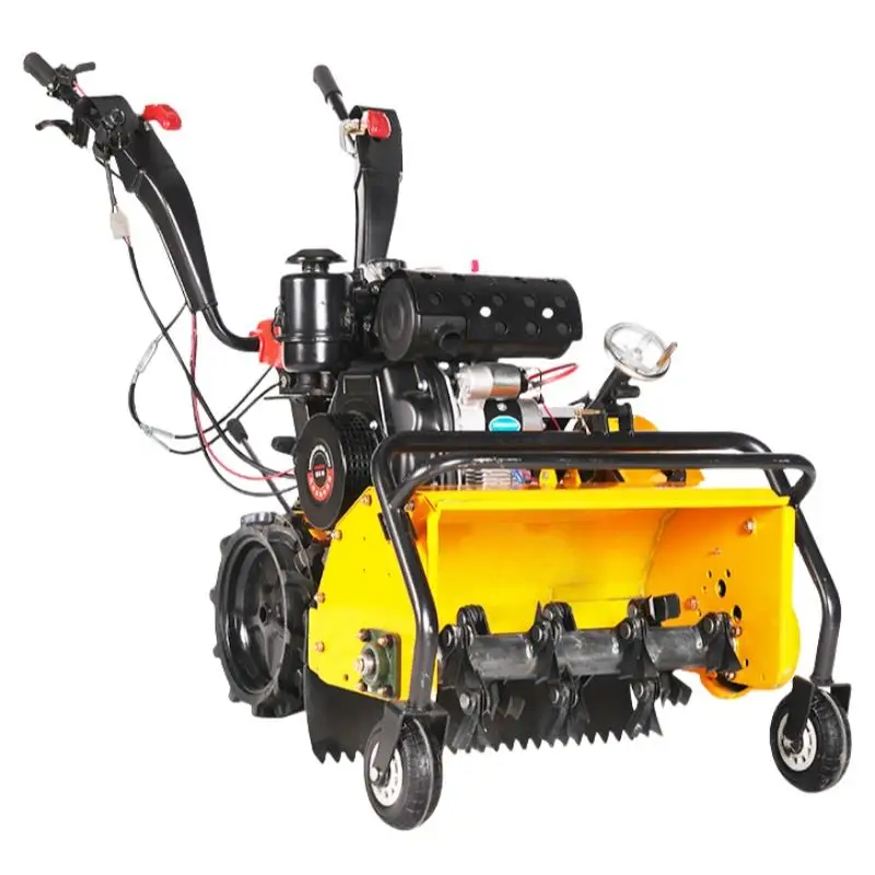 

Agricultural Cultivator Automatic Four Stroke Drive Looser Walking Gasoline/Diesel Rotary Tiller