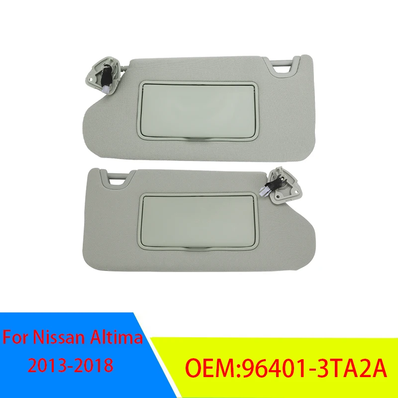 Car Sun Visor Left Right Driver Passenger Side Sunvisor For Nissan Altima 2013-2018 96401-3TA2A 96400-3TA2A