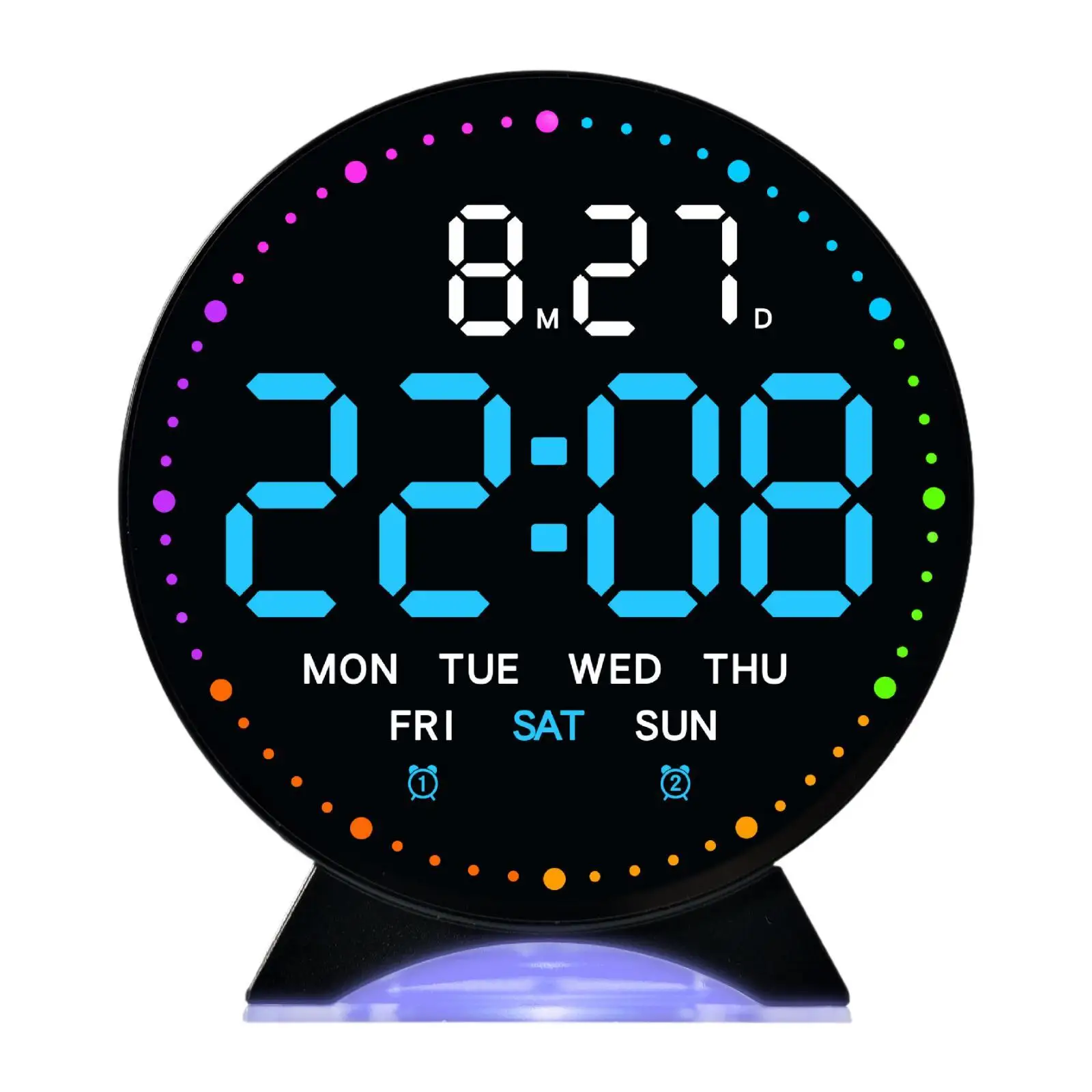 Digital Alarm Clock with Nightlight 2