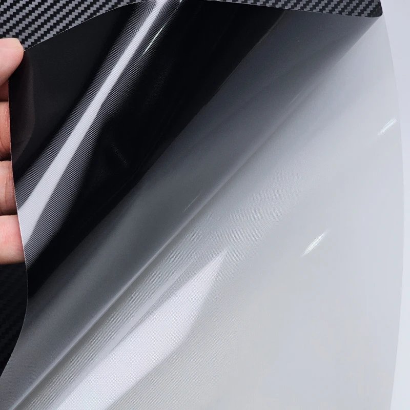 Hochwertige, matte 3D-Autoaufkleber aus Kohlefaser für den Außenbereich, für die Autoaufkleber für die Fahrzeugfolienverpackung, selbstklebender Vinylfolie – Detail 5