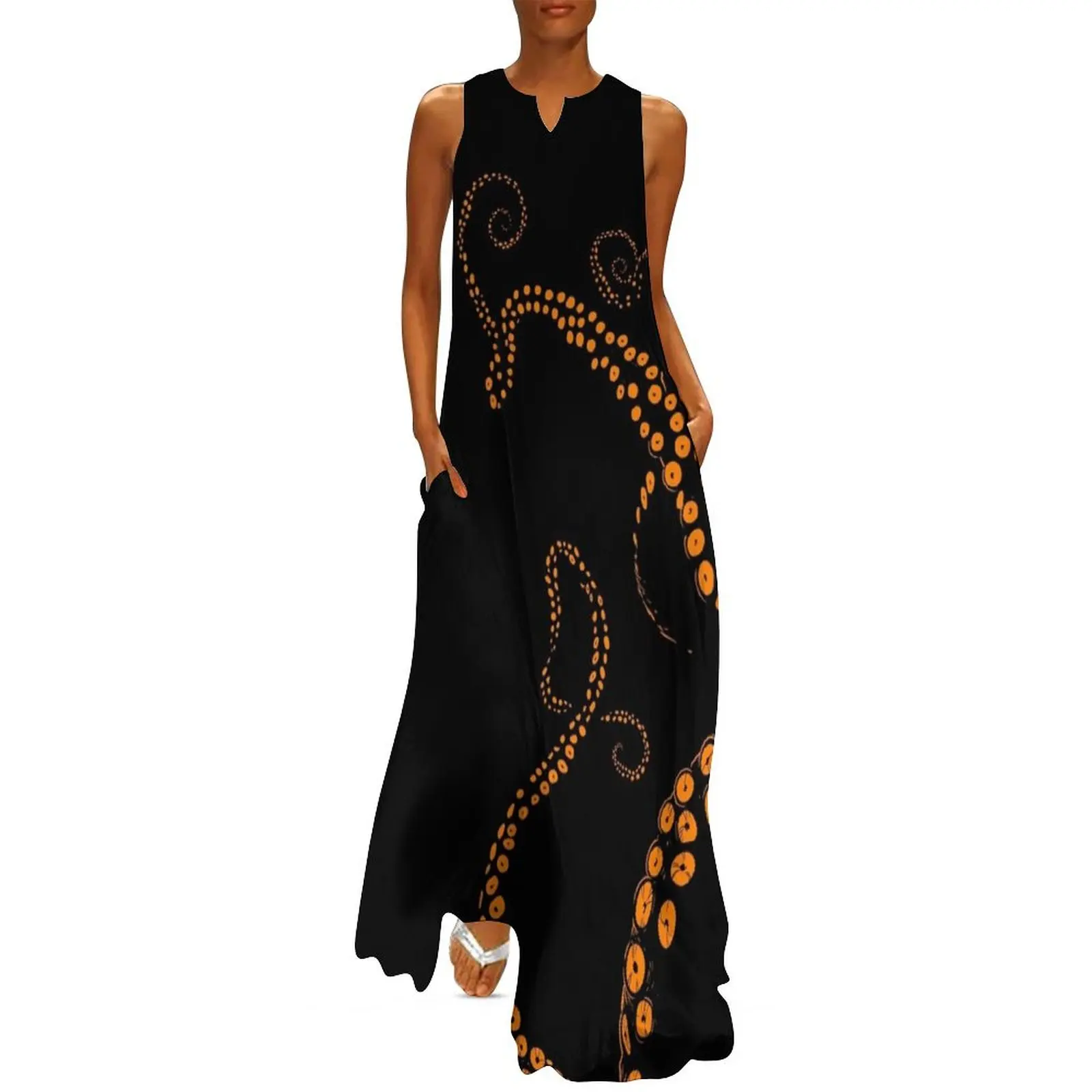 tentacles v_1o Long Dress prom dresses Woman fashion