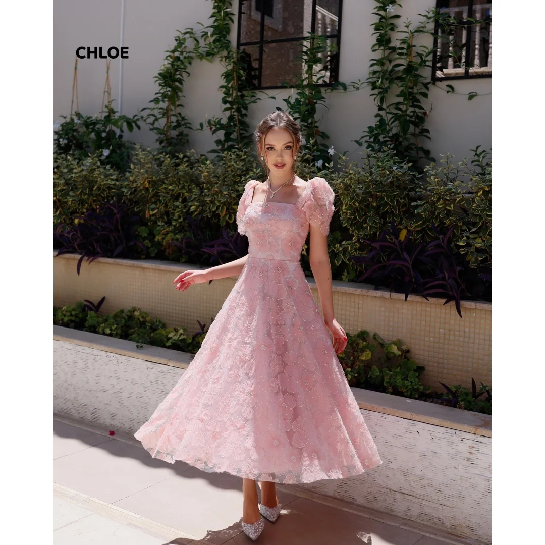 Linha uma elegante vestidos femininos para vestidos de festa de casamento para ocasiões especiais mangas curtas vestido de noite 2025 vestido de baile de luxo