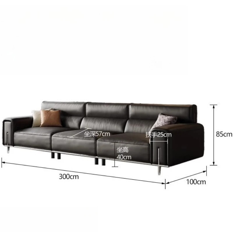 أرائك أرضية الاستقبال أثاث غرفة المعيشة الكسولة الأرائك الحديثة الترفيه أثاث من الجلد الصناعي El Sofá MHSF #6