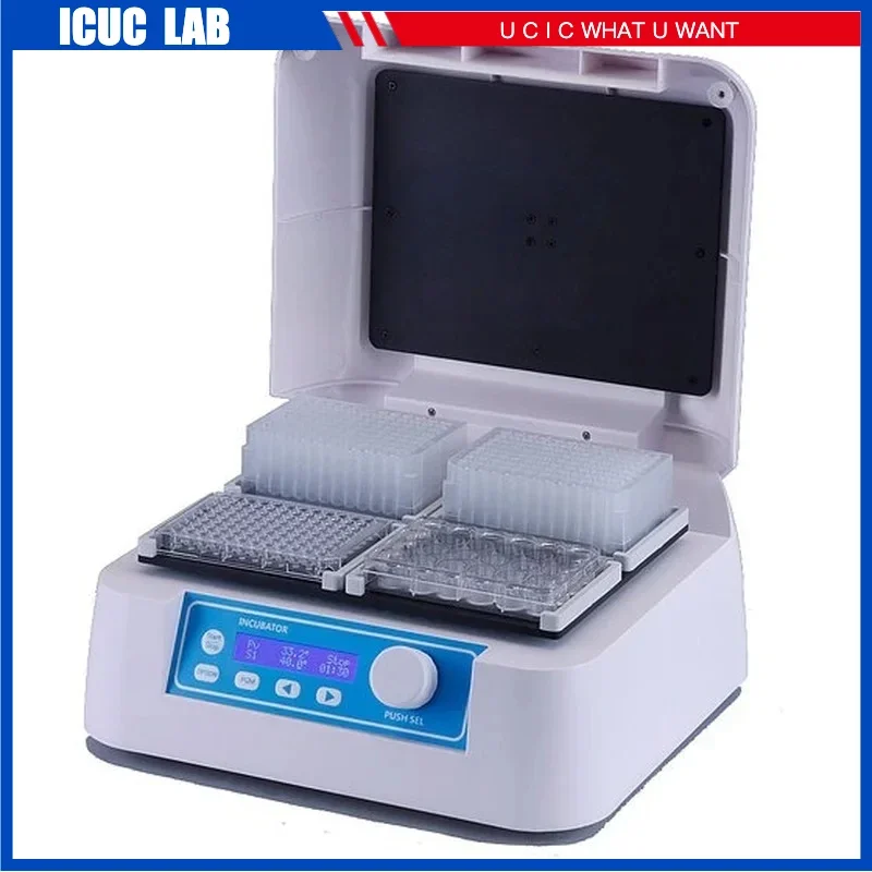 

TS300 Lab Medical Microplate Thermostatic Oscillator Shaker Thermo Incubator with Two-side Heating for Elisa Plate Tissue