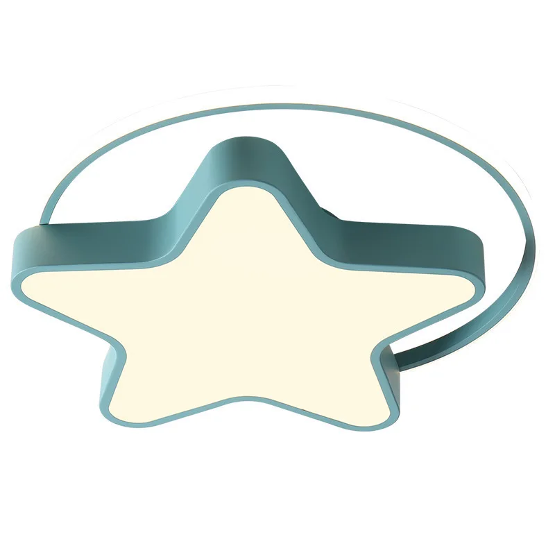 Room light, bedroom light, simple ceiling light, Nordic room creative star LED lighting default item Jinglian