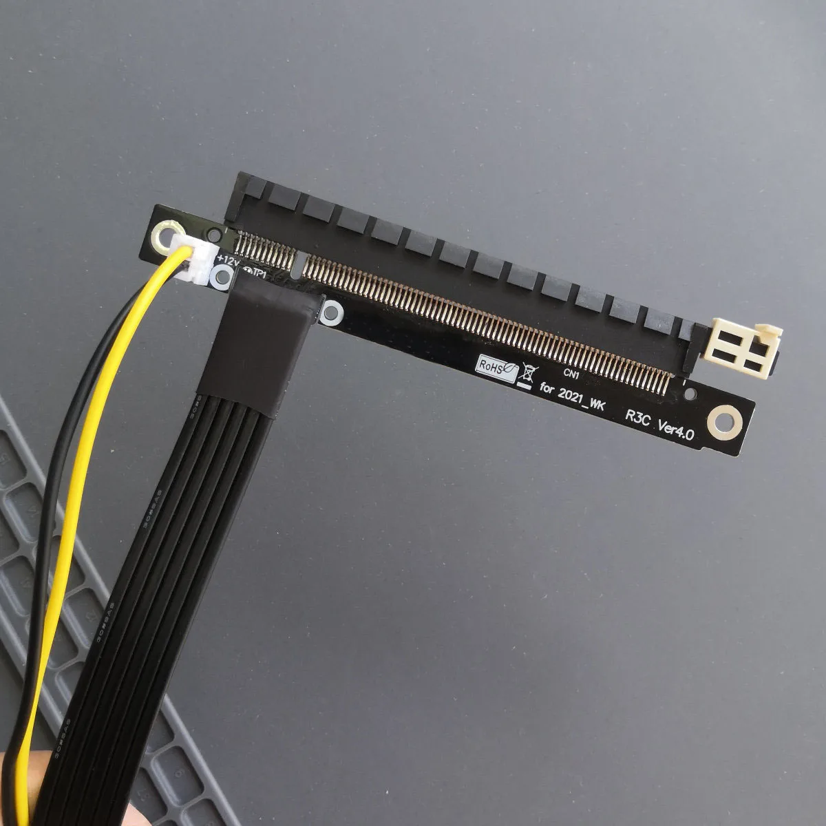 Soporte vertical para tarjeta gráfica PCI-E 16x, color negro, GPU, con PCI Express 3,0 4,0 X1 a X16, Cable elevador de extensión de 10-100CM