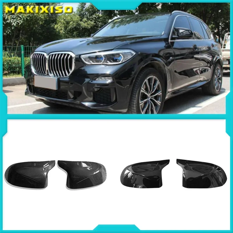 

For BMW F25 X3 F26 X4 F15 X5 F16 X6 14-18 M Style Black Rearview Mirror Cover X3M Look Rearview Mirror Cover