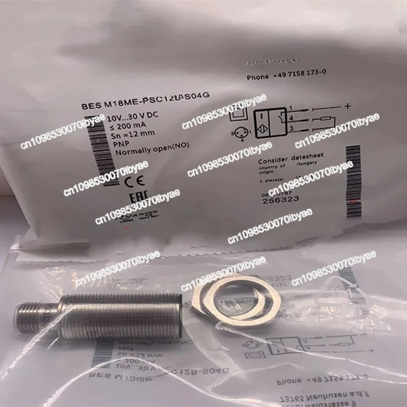 

3Pcs for High Quality Balluff Proximity Switch BES M12MI-NSH80B-S04G