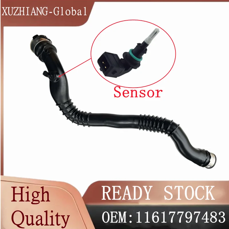 

СОВЕРШЕННО НОВЫЙ ВОЗДУШНЫЙ ШЛАНГ ТУРБО с датчиком 11617797483 7797483 13627792203 ДЛЯ BMW 1 E88 3 E90 X1 E84