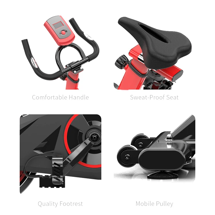 Best-Selling Heavy-Duty Steel Stationary Exercise Bike Max Fit Static Spinning Bike for Home & Gym Use