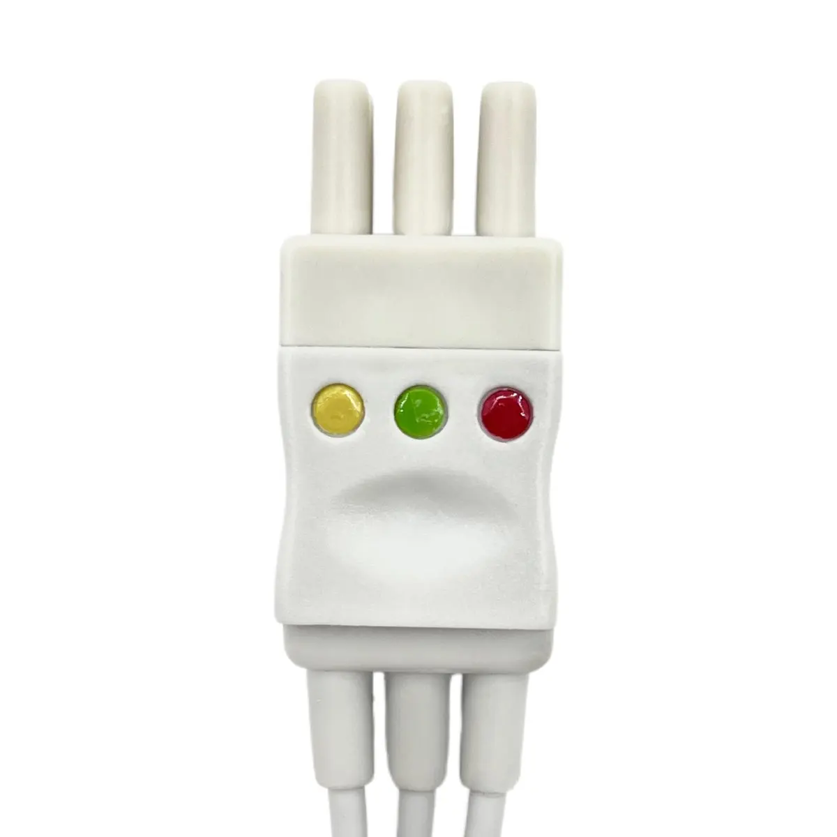 3-Lead 2.8m IEC ECG Trunk Cable - Adult TPU - for Multi-Parameter Patient Monitor - Model ZE0042 ZE0064