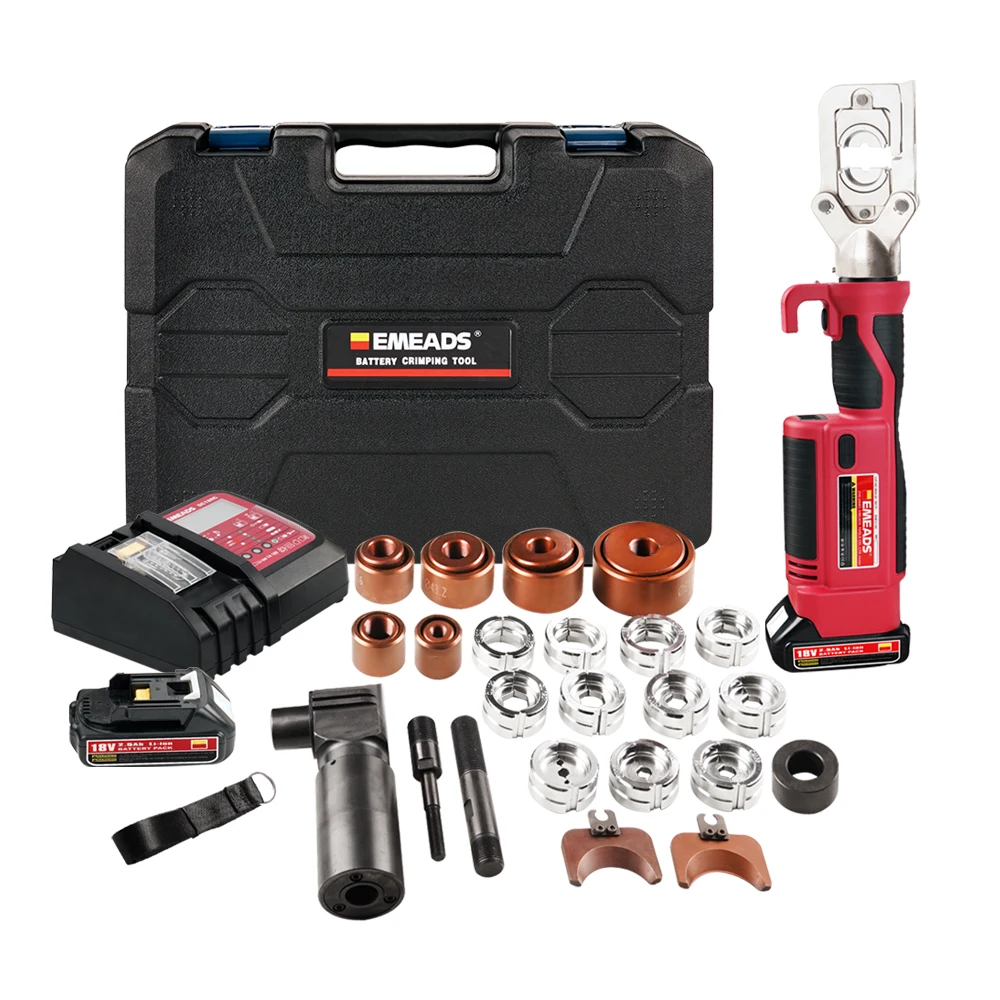 

Emeads GES-60UNV Hydraulic Pro Press Cutting Crimping Electric Cable Tool With Custom Voltage