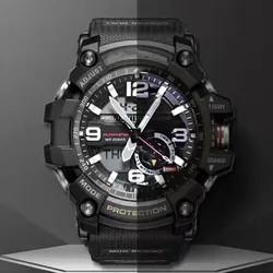 GG 1000 Watch for Men Classic Bumper Sports Casual Fashion Quartz Multi-Function LED Dual Display Men's Clocks Series