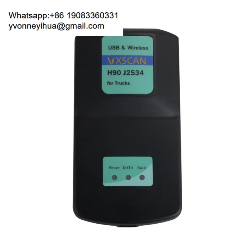 

VXSCAN H90 J2534 Diesel Truck Diagnose Interface And Software With All Installers Diagnose Engines Transmissions ABS Instrument
