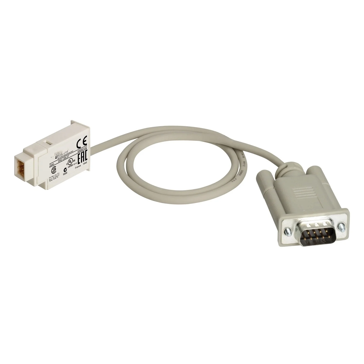 

SR2CBL07 SUB-D 9-pin modem connecting cable - for smart relay Zelio Logic - 0.5 m