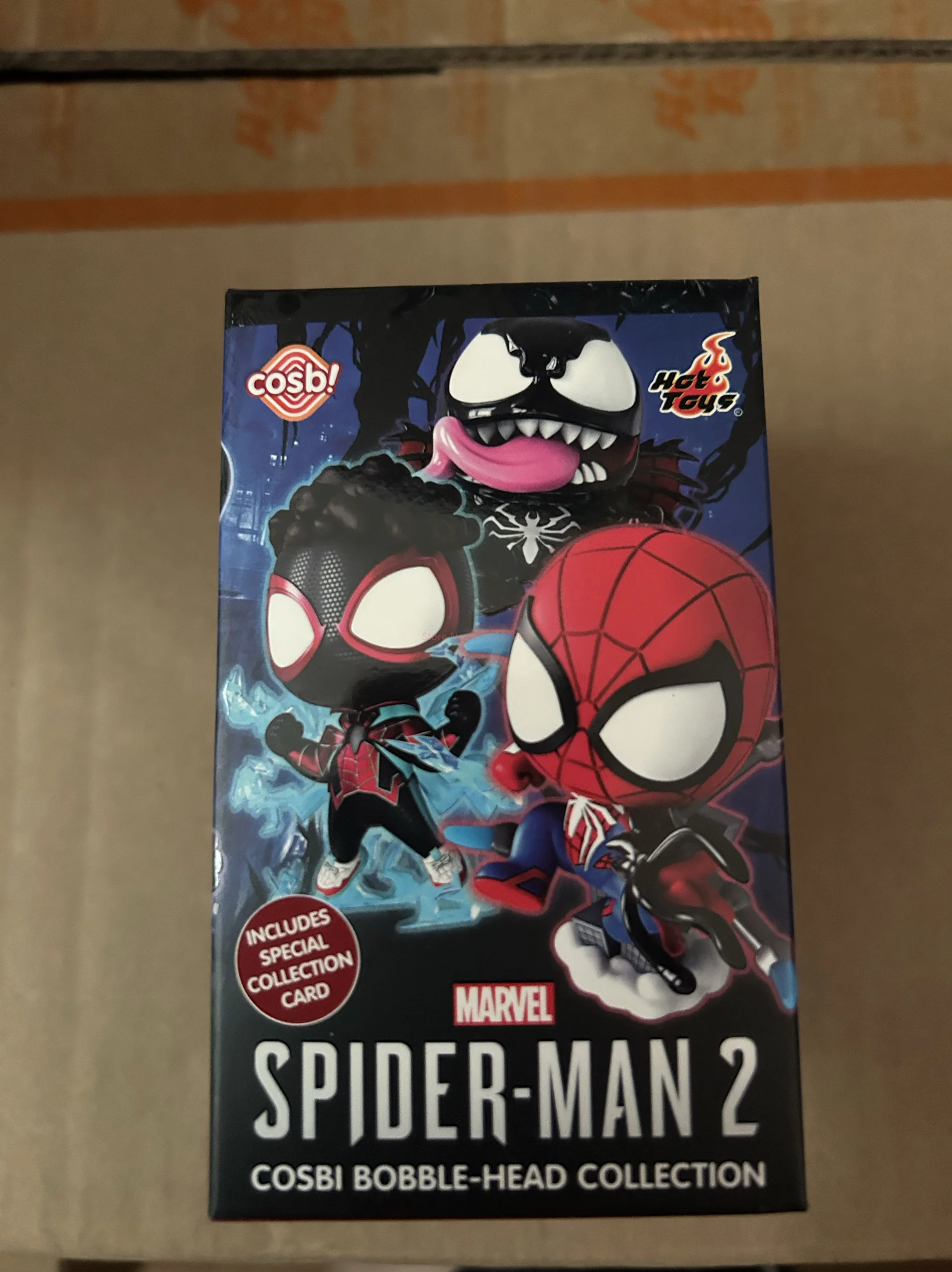 ของเล่นฮอตทอยส์ สไปเดอร์แมน 2 ซีรีส์ บลายด์บ็อกซ์ น่ารัก ตุ๊กตาลุ้นโชค กล่องสุ่ม ของตกแต่งห้อง/โต๊ะทำงาน ของสะสม ของขวัญวันเกิด รุ่นใหม่ 2025