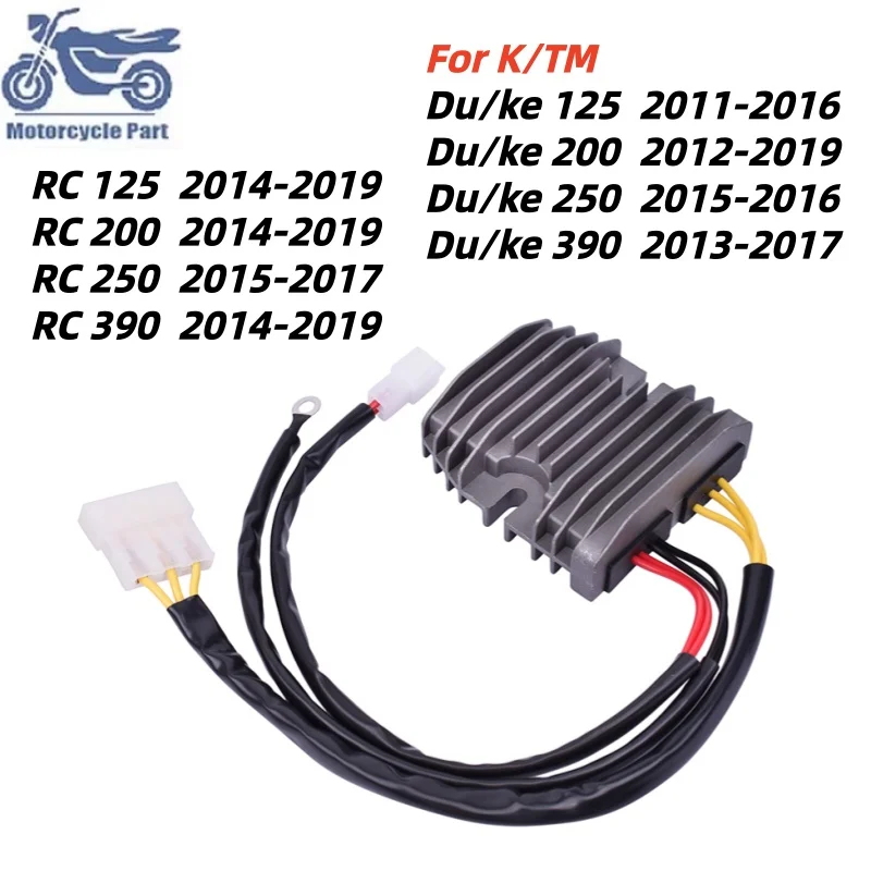 

Motorcycle Rectifier For K/TM Du/ke 125 200 250 390 2011 2012 2013 2014 2015 2016 2017 0 2018 2019 RC 125 200 250 390 2014-2019