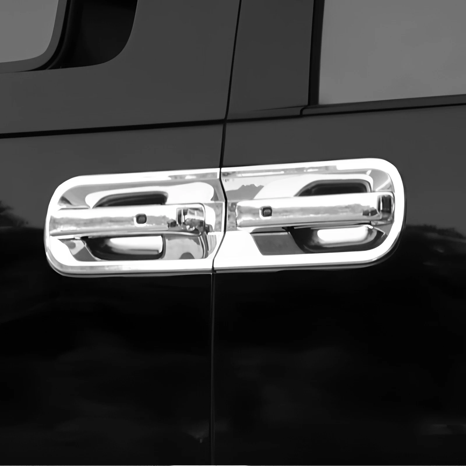

Exterior Silver Car Door Bowl Handle Cover Trim For Hyundai Staria 2021 2022 2023 Accessories Trims